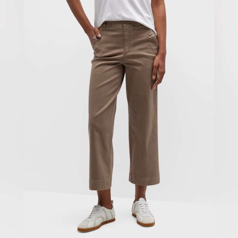 SPANX Cinnamon Brown Cropped Pants